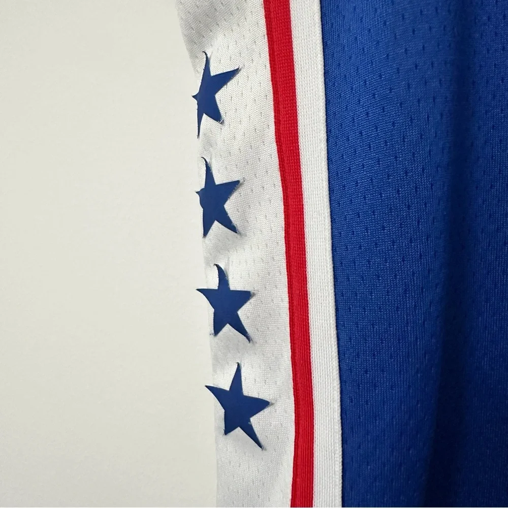Nike Youth Philadelphia 76ers Joel Embiid #21 Blue Swingman Icon Jersey Medium